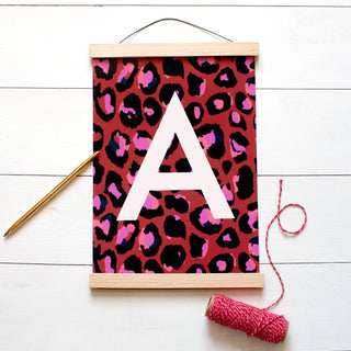 *Sample* Leopard Print Initial 'B' A4 Print