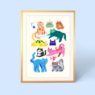 Cat Club Print