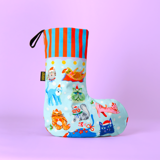 Christmas Cat Pet Stocking