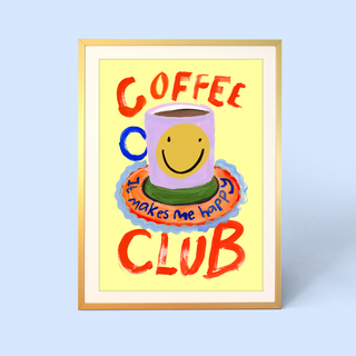 Coffee Club Print