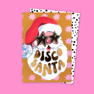 Disco Santa Card