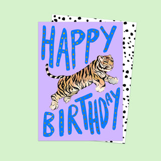 Happy Birthday Tiger Card