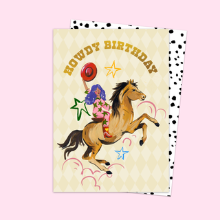 Howdy Birthday Card