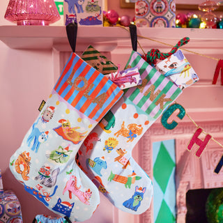 Christmas Cat Pet Stocking