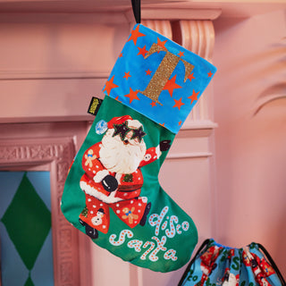 Disco Santa Stocking