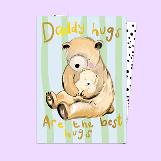 Daddy Bear Hugs Card