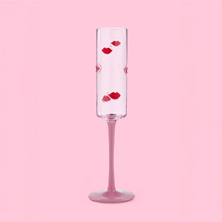 With Love Lip Glass Flutes - Set of 2