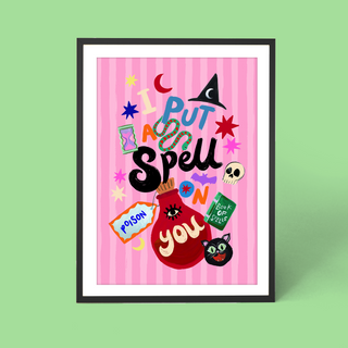 Put A Spell On You Halloween Print