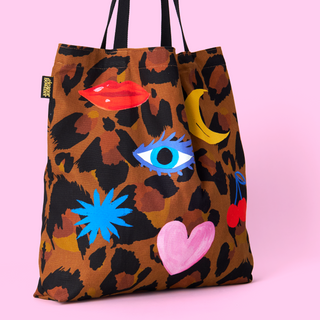 Leopard Icon Tote Bag