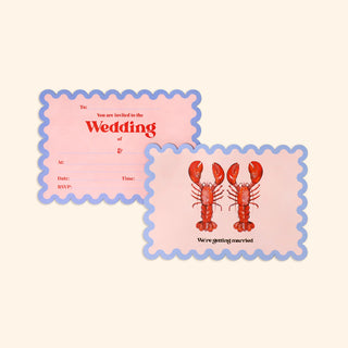 Lobster Love Wedding Invitations