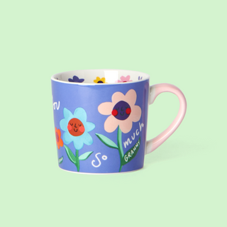 Granny Love You Floral Mug