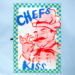 Chef's Kiss Tea Towel