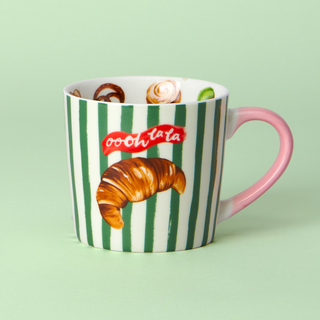 Oooh La La Croissant Mug