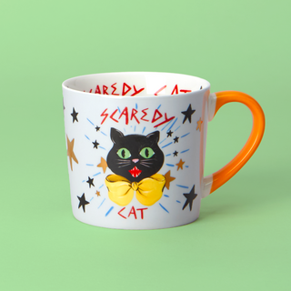 Scaredy Cat Halloween Mug