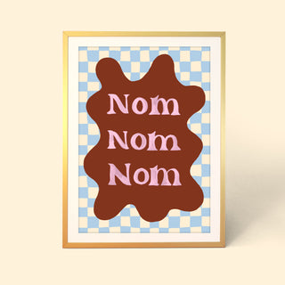 Nom Nom Nom Print