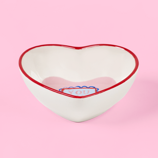 With Love Heart Nibble Bowls - Set of 2