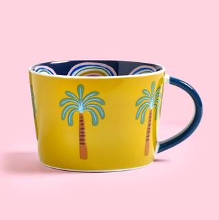 Electric Coast Palm Tree Mug