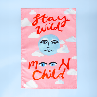 Stay Wild Moonchild Tea Towel