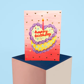 Birthday Cake Card