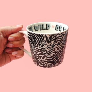 Be Wild Zebra Mug