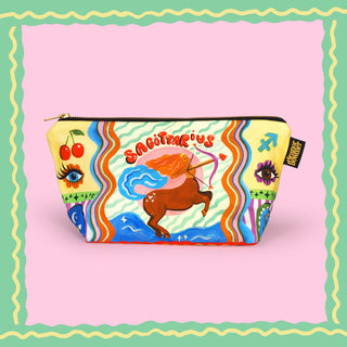 Sagittarius Zodiac Zip Bag