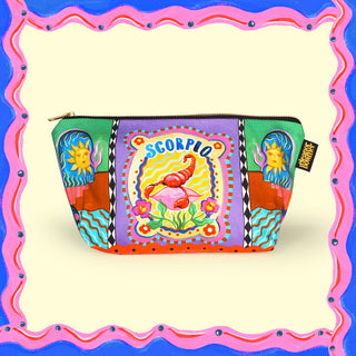 Scorpio Zodiac Zip Bag