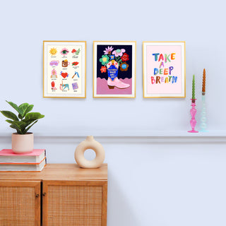 Take A Deep Breath - Eleanor Bowmer X Zoella Print